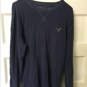 Vintage fit waffle long sleeve